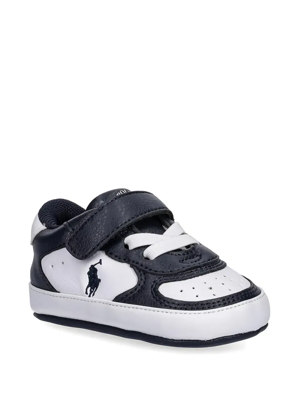 Кроссовки с логотипом на ремешке POLO RALPH LAUREN KIDS, синий