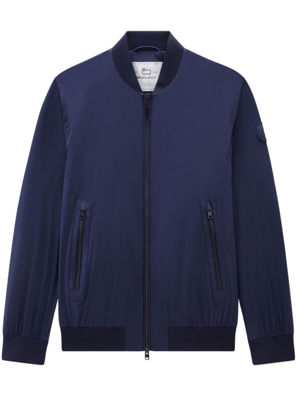 

Woolrich бомбер с логотипом, синий