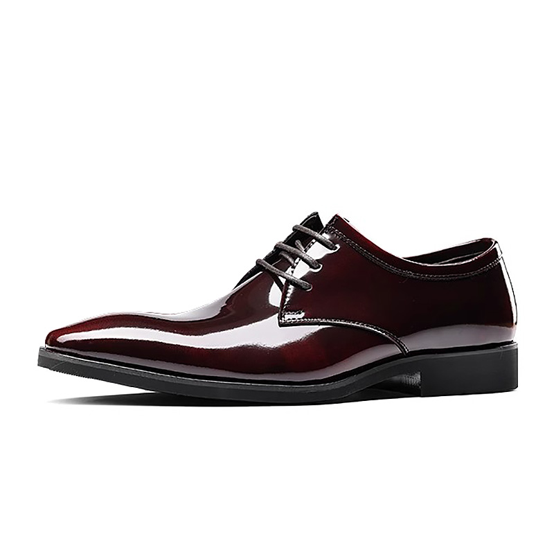 

Bansley Мужские туфли оксфорды бордовые, цвет Burgundy