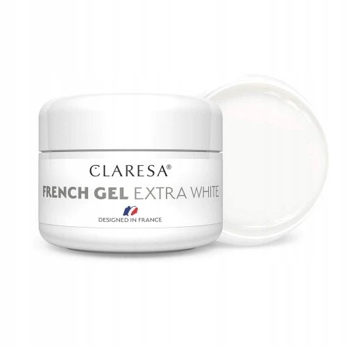 

Гель для ногтей Claresa French Gel Extra White 25 г строительный гель