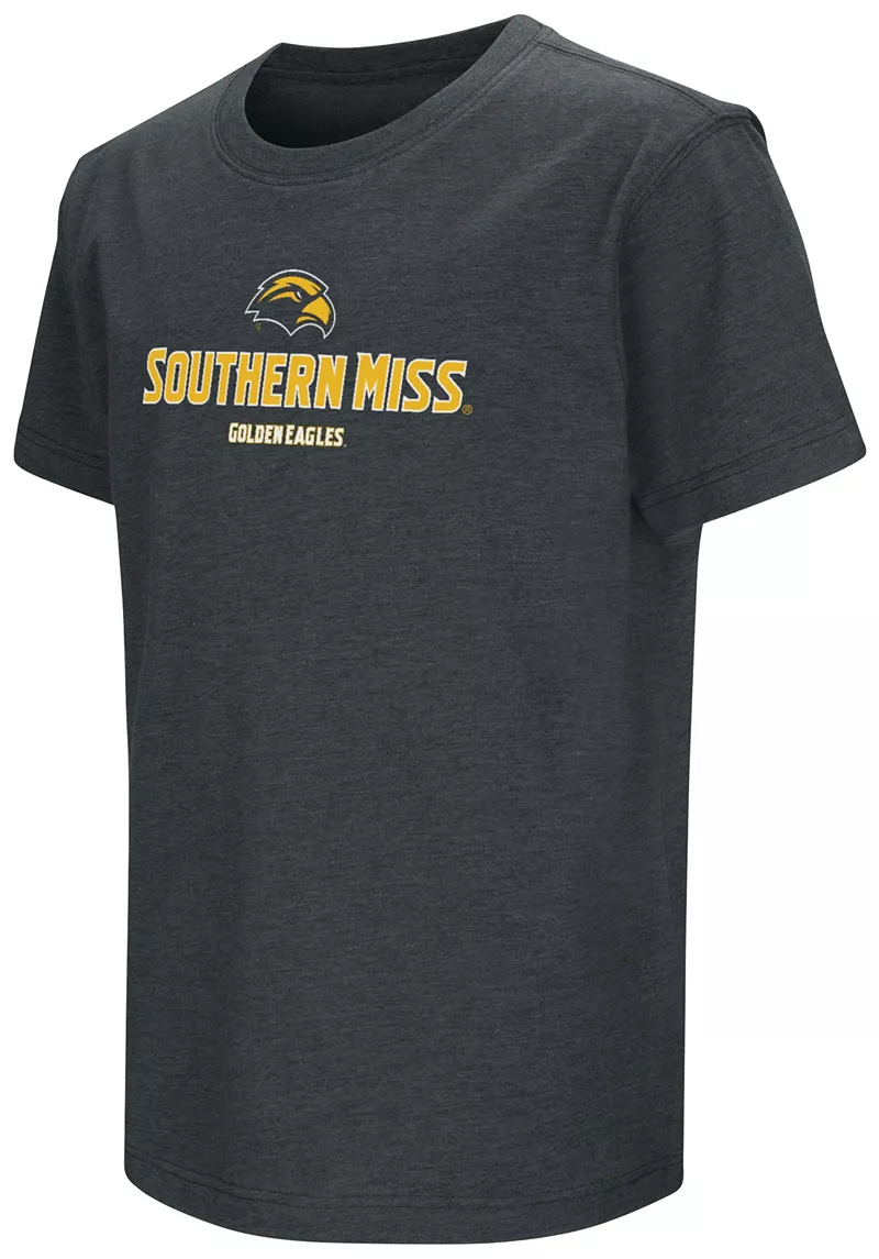 

Черная футболка Colosseum Youth Southern Miss Golden Eagles