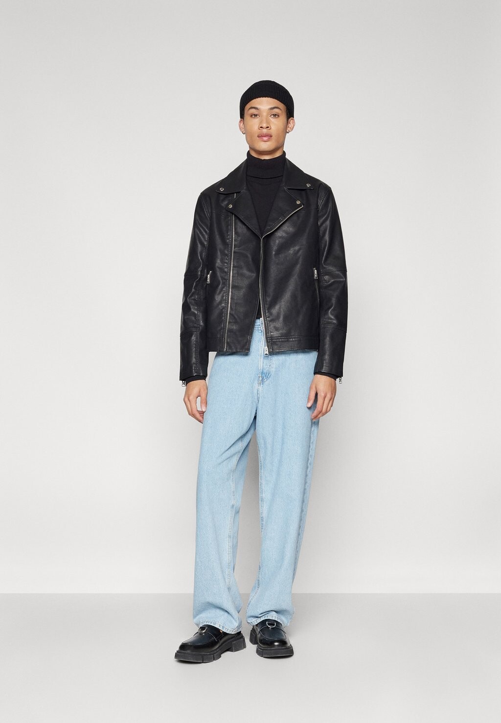 

Куртка из искусственной кожи ONSASHER BIKER Only & Sons, черный
