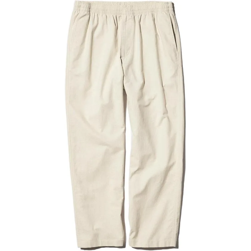 UNIQLO Брюки Casual SS26 мужские светло-бежевые умеренно зауженные