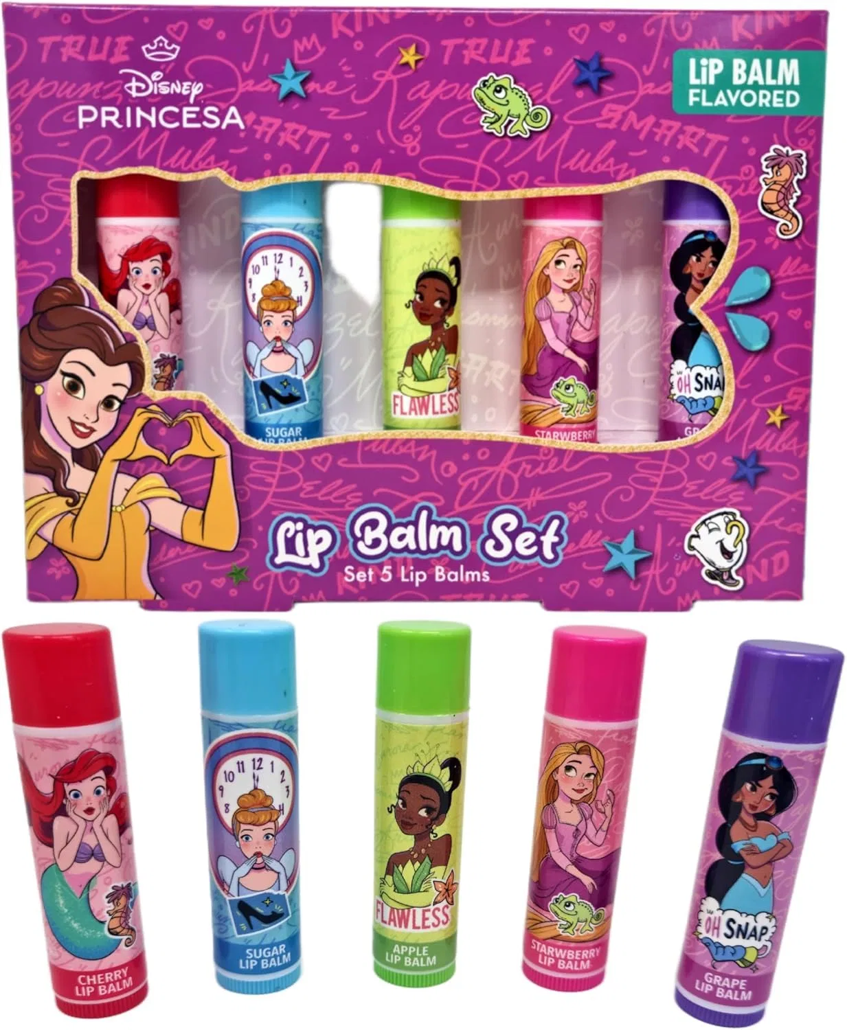 Набор бальзамов для губ «Принцессы Disney» Corsair Toiletries
