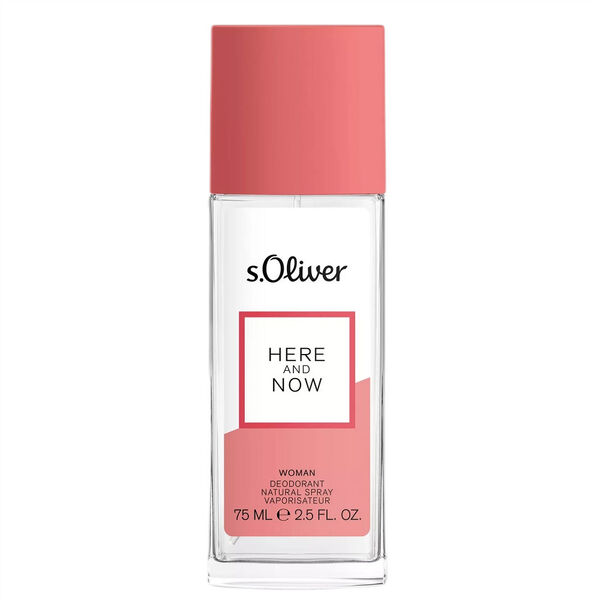 

Натуральный женский дезодорант, 75 мл S.Oliver Here and now woman