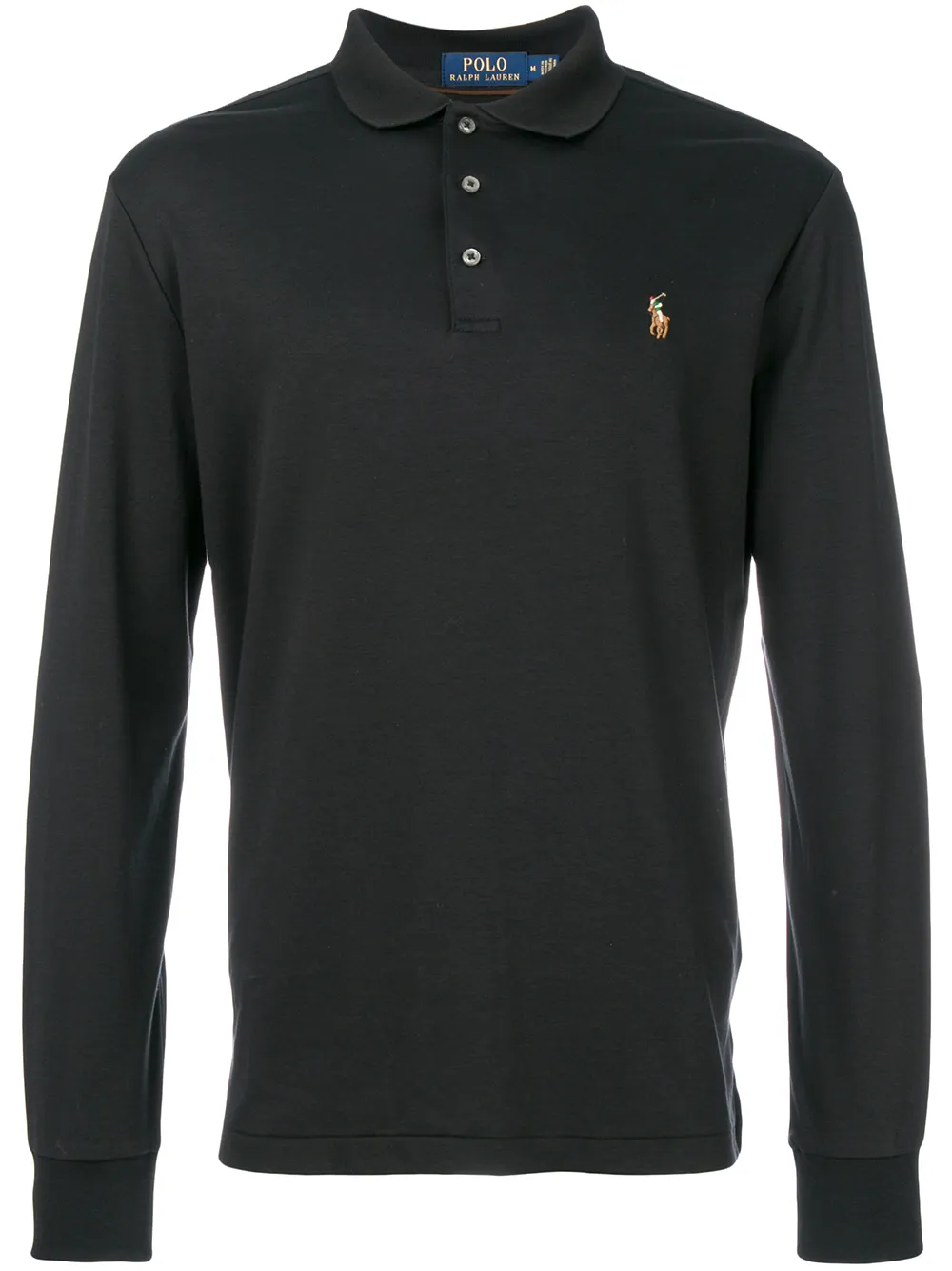 

Футболка-поло кроя слим POLO RALPH LAUREN, черный