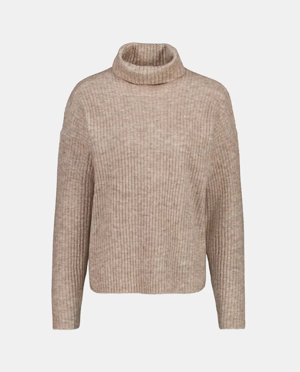 

Женский свитер с отделкой багилья Easy Wear, цвет Visón claro