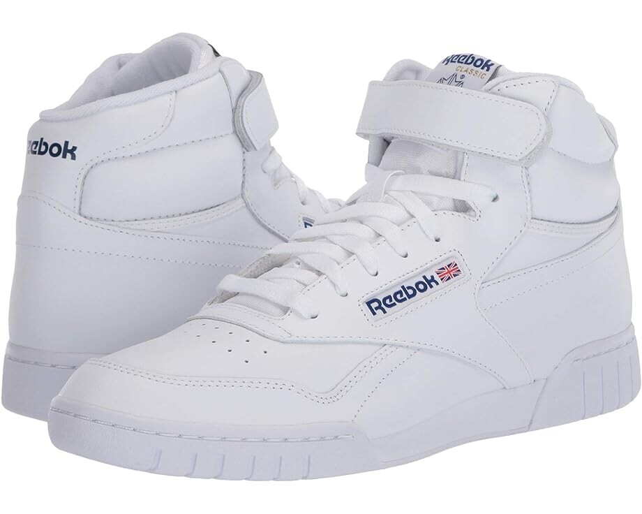 

Кроссовки Reebok Lifestyle Men's Ex-O Fit Hi High Top, цвет Int/White, Белый, Кроссовки Reebok Lifestyle Men's Ex-O Fit Hi High Top, цвет Int/White