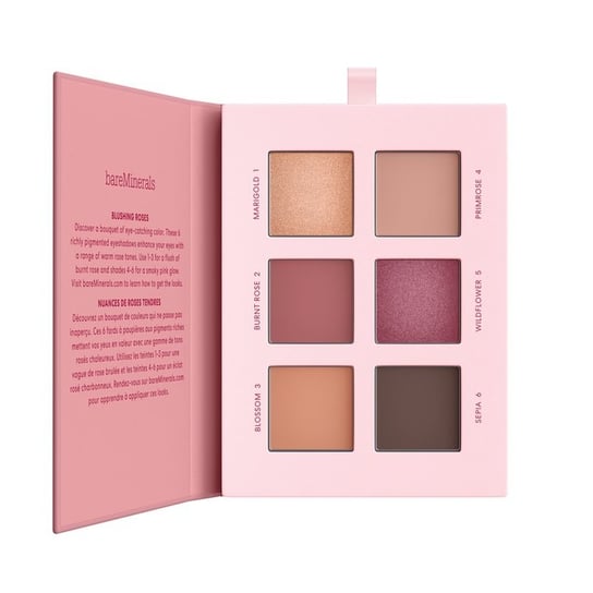 

Палетка теней для век из палисандра, 7,8 г bareMinerals, Mineralist Eyeshadow Palette, розовый