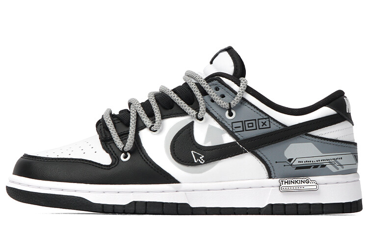 

Женские кроссовки для скейтбординга Nike Dunk Low, Black/White