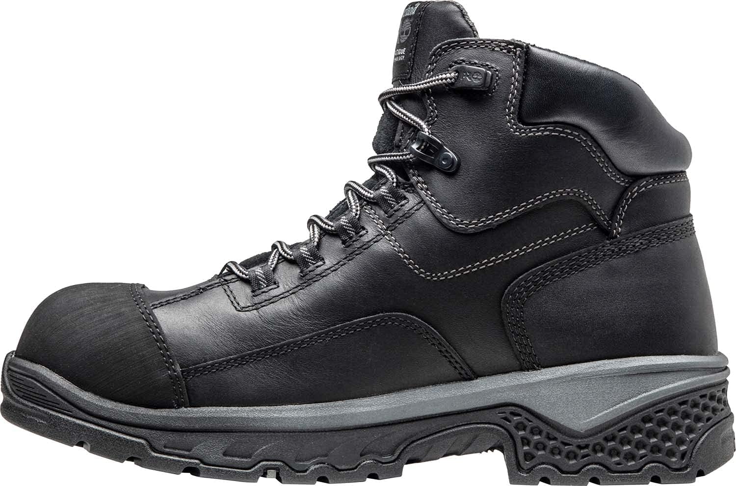 Timberland PRO мужские Bosshog 6 дюймовые рабочие ботинки с композитным защитным носком и водонепроницаемостью, Black V1 — фото 2