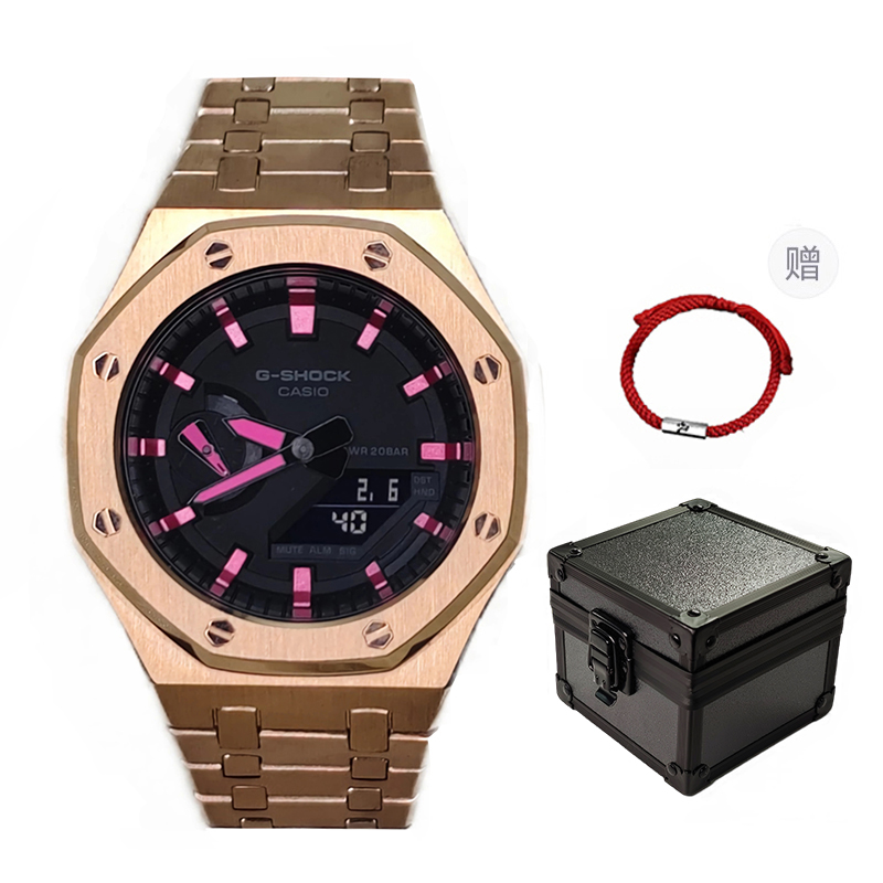 

Мужские часы CASIO Liquid Crystal/Analog Dual Display Series 44 мм черные