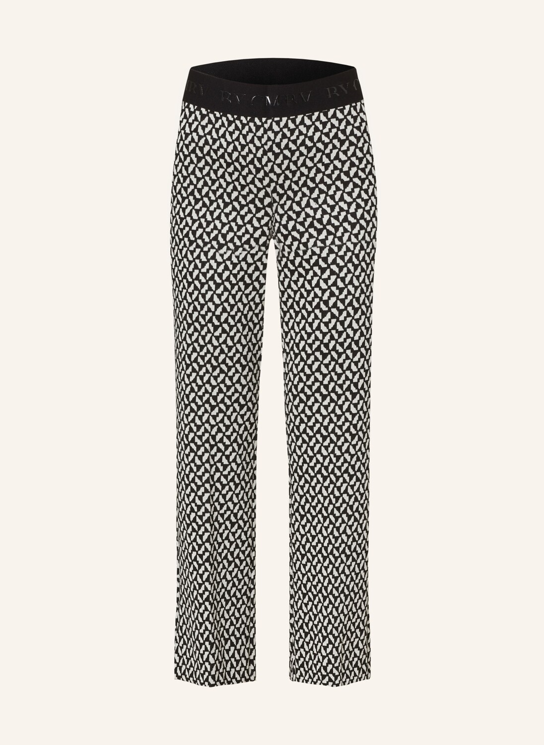 

Брюки Faith Bootcut из трикотажа. Cambio, черный