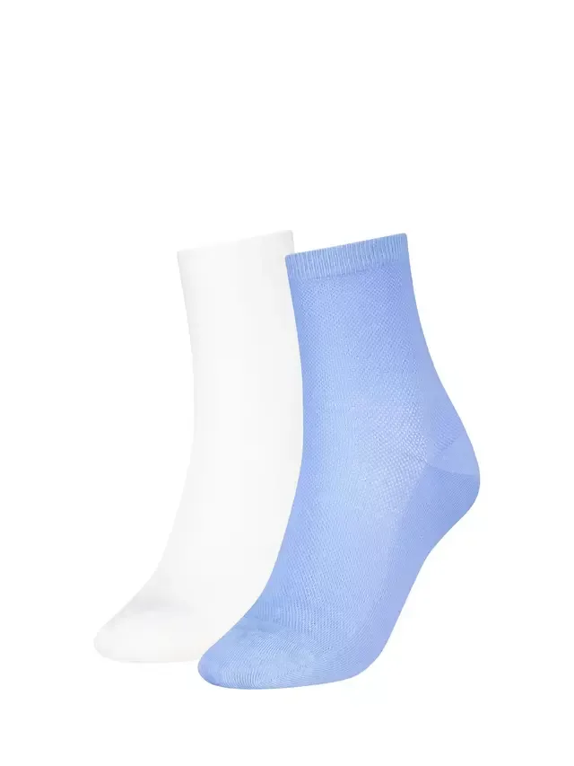Короткие носки, упаковка из 2 штук Calvin Klein, Sky Blue