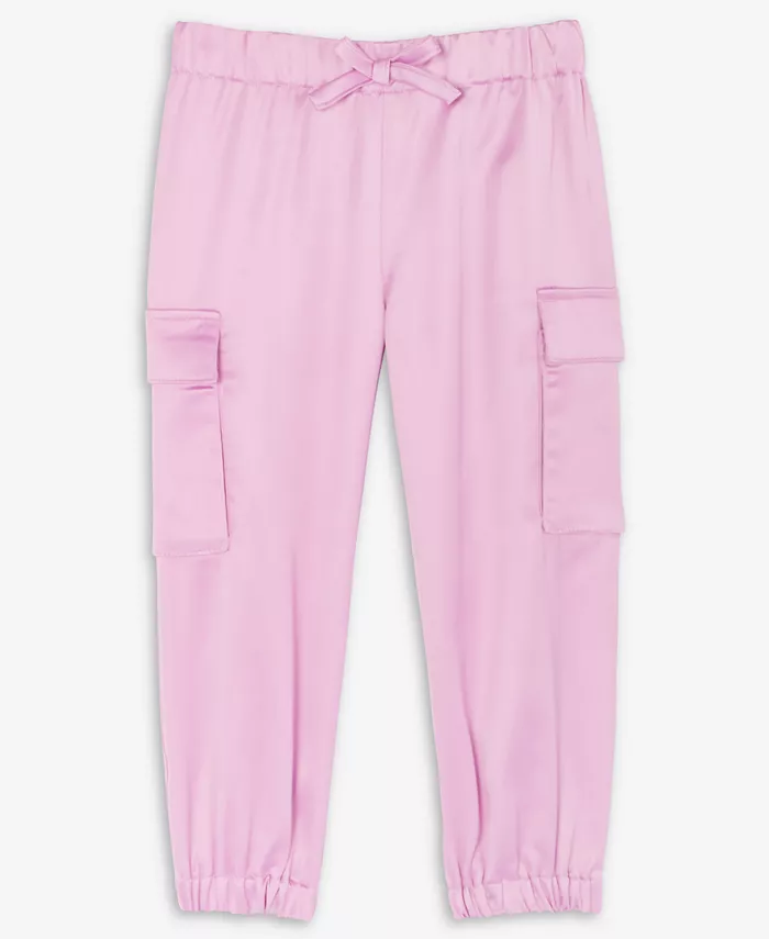 

Детские спортивные штаны для девочек 2T-4T на резинке Epic Threads, фиолетовый