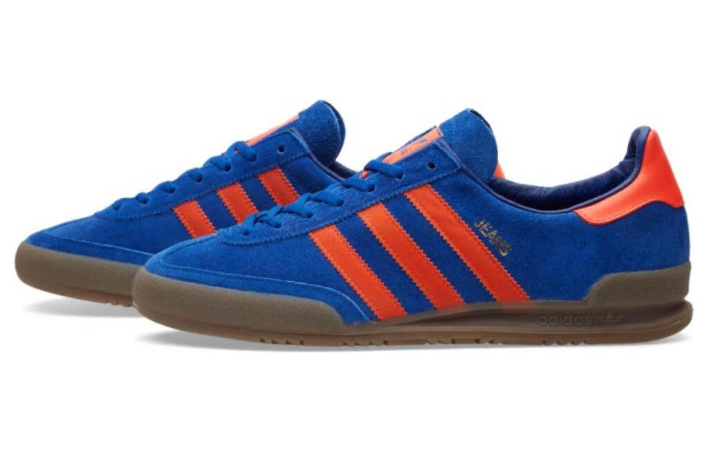 Мужские джинсы для скейтбординга adidas originals, Blue/Orange — фото 3