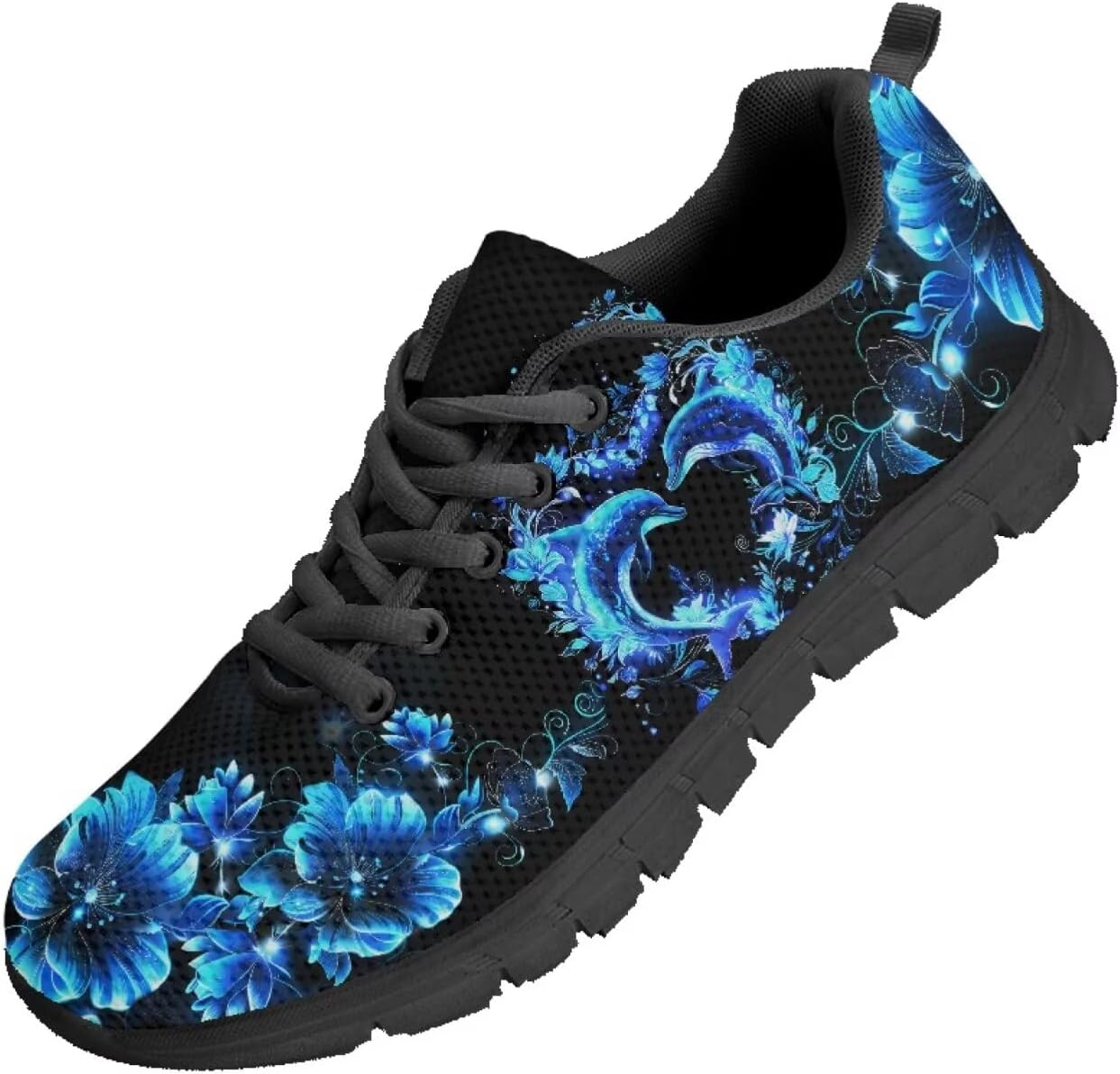 

Мужские кроссовки Funnydude Funny Print для бега, осенние удобные легкие кроссовки для тренировок, Dolphin