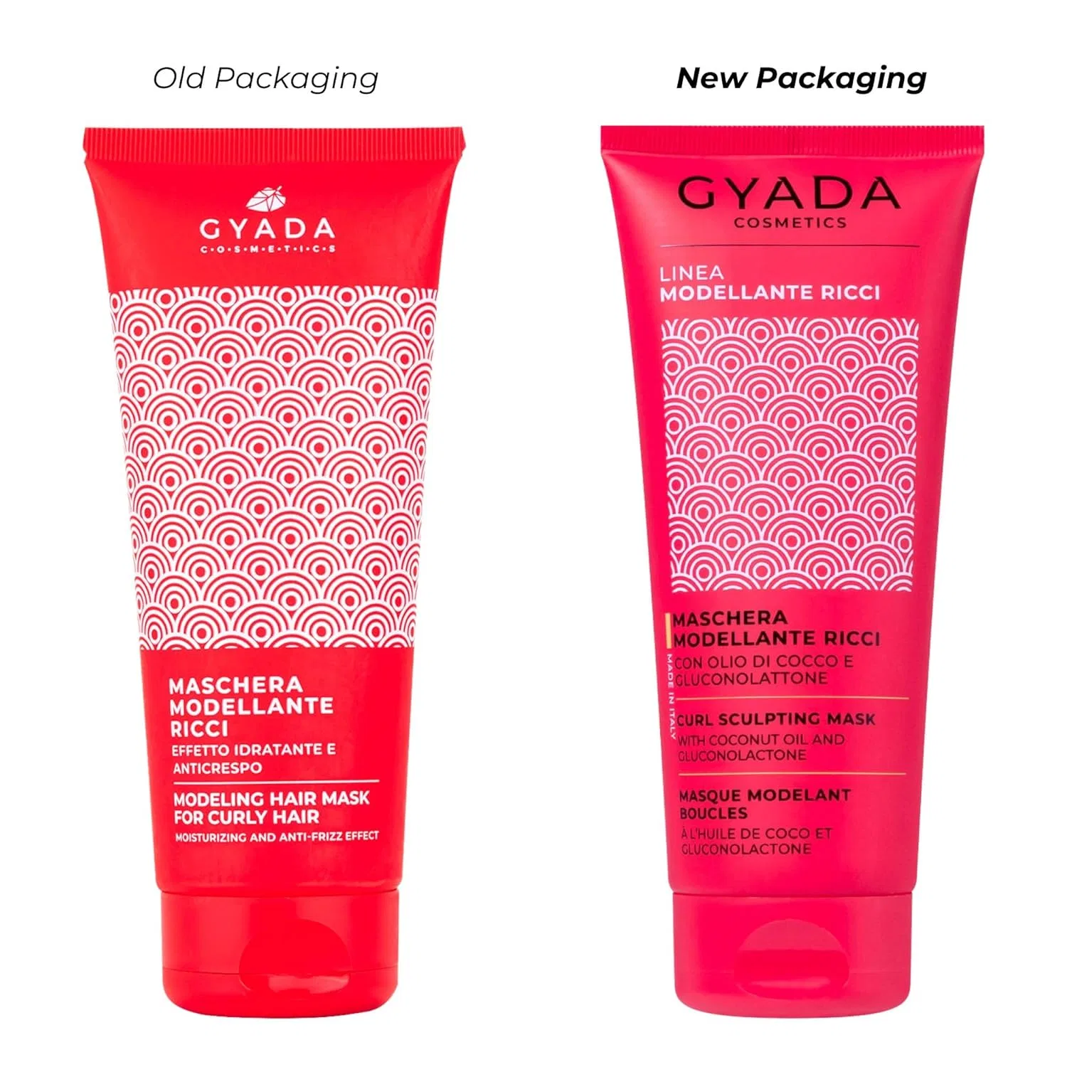 Моделирующая маска для вьющихся волос «Curly Modelling Mask» 200 мл от GYADA COSMETICS Gyada Cosmetics — фото 2