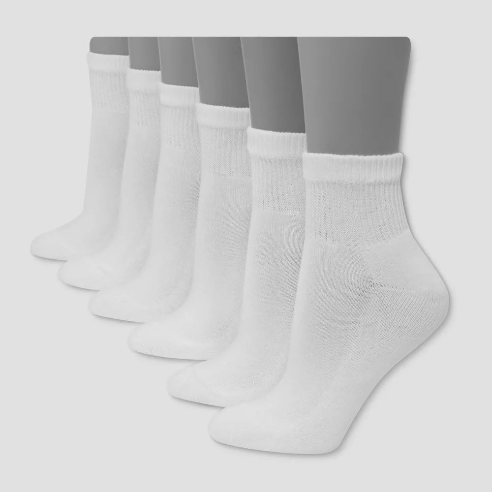 

Носки женские Hanes Premium 6 пар с мягкой подошвой