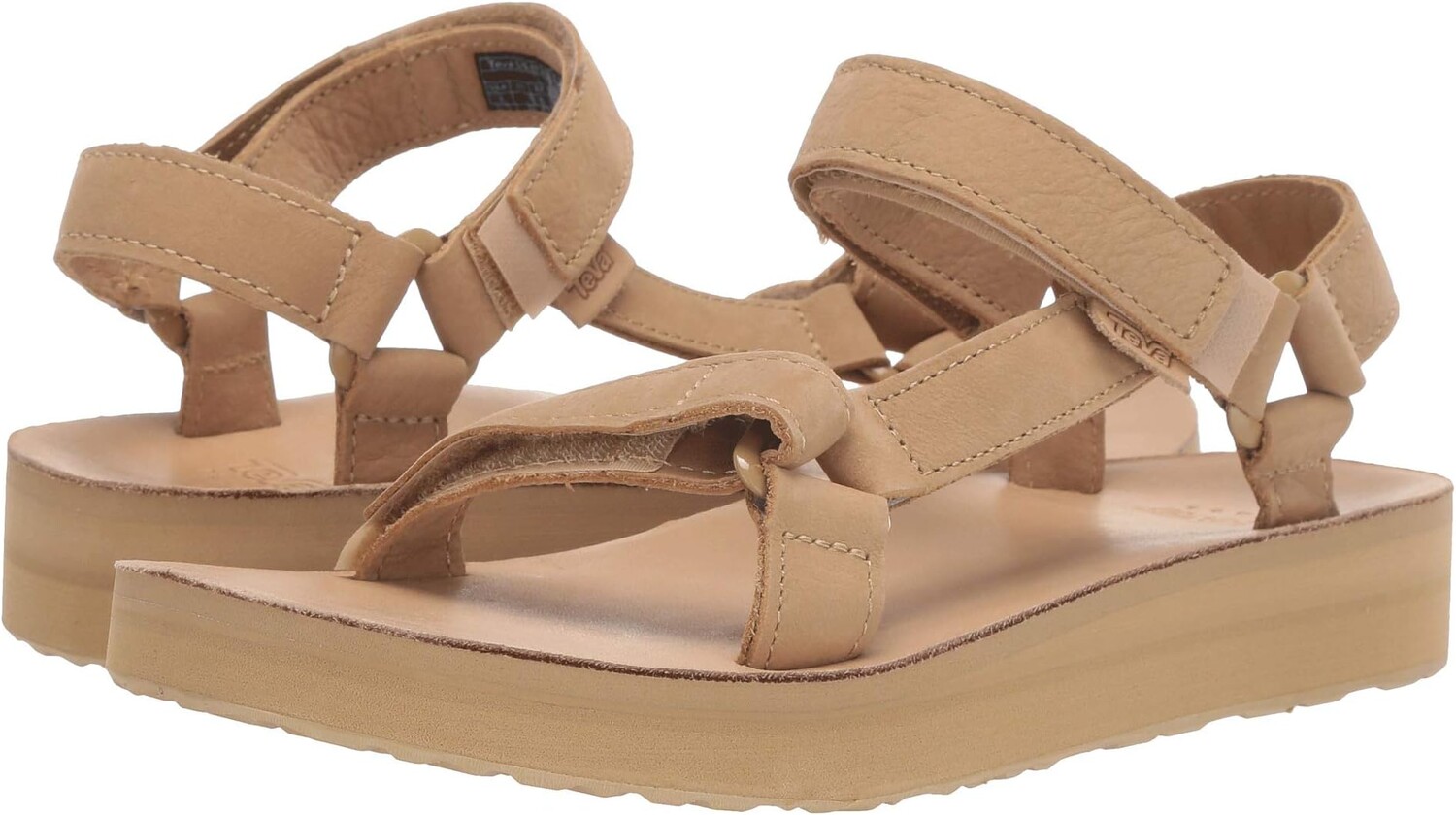 

Сандалии Midform Universal Leather Teva, цвет Desert Sand