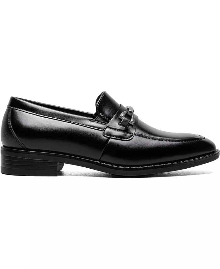 Обувь для мальчиков Big Boys Kaylor Jr. Moc Toe Slip On Stacy Adams, черный — фото 2