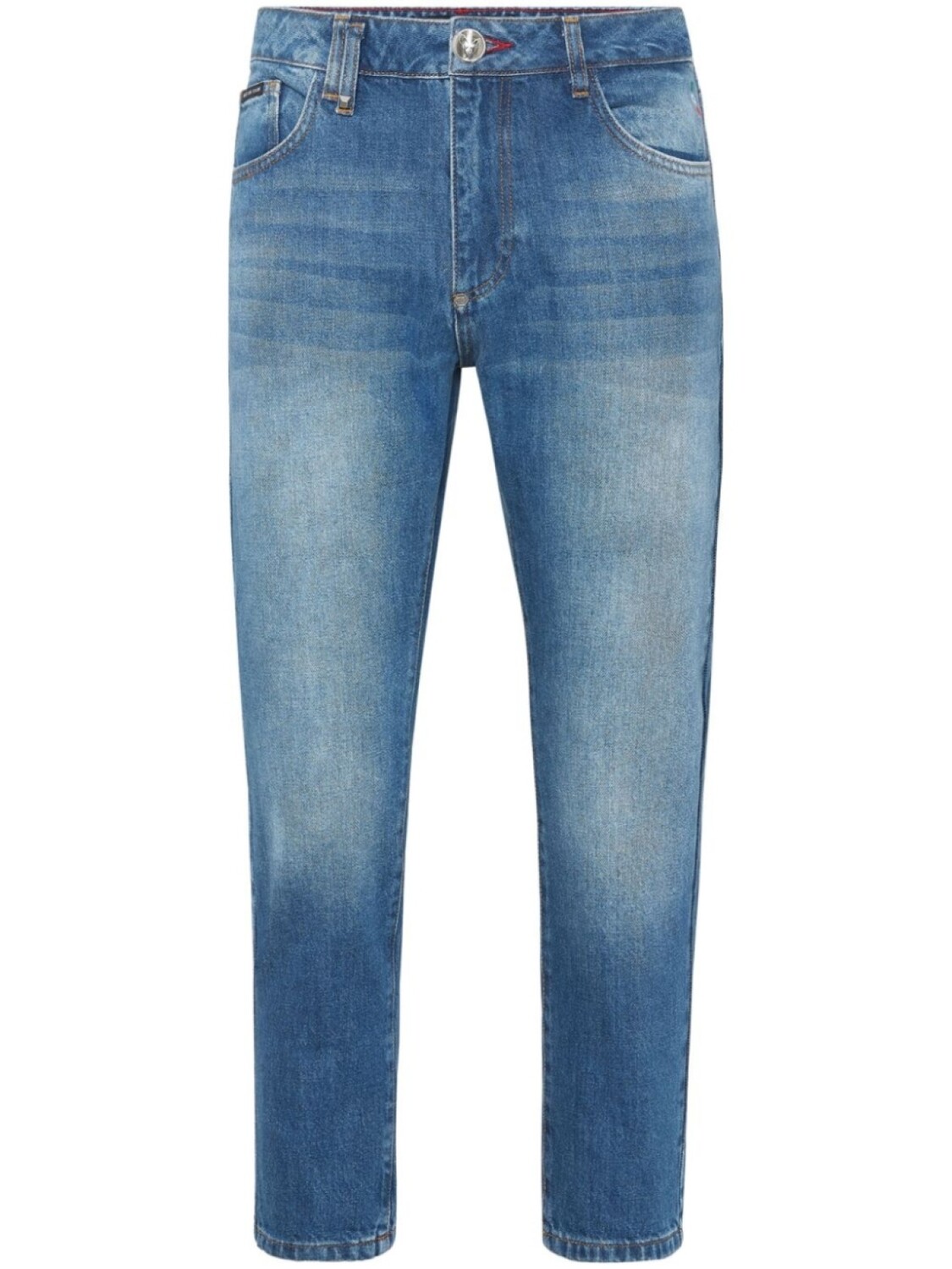 

Зауженные джинсы Detroit Philipp Plein, синий