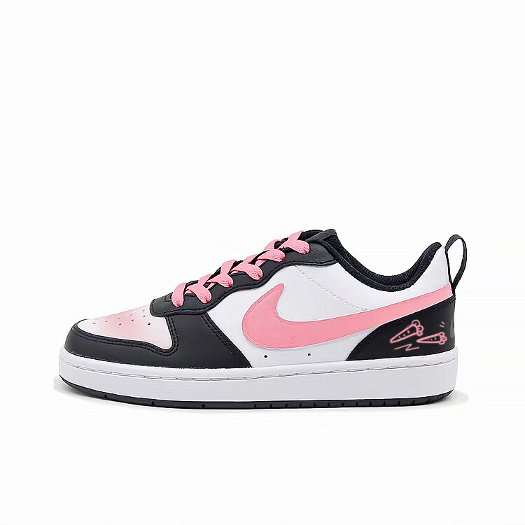

Кроссовки Nike Court Borough 2 Kids' Skateboarding Shoes Grade School, черный
