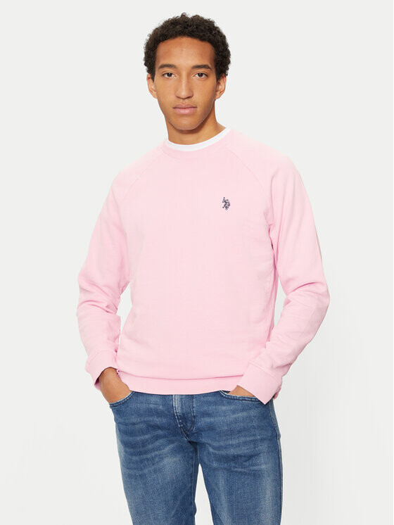 

Толстовка обычного кроя U.S. Polo Assn., розовый