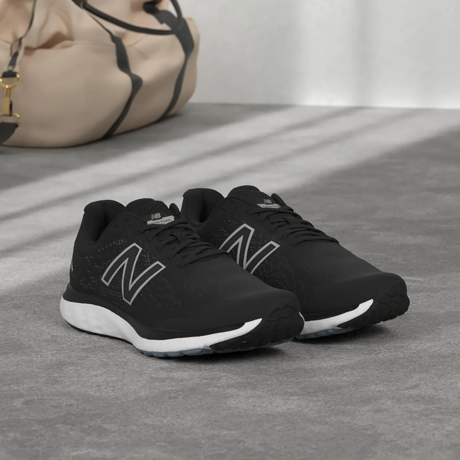 Мужские кроссовки New Balance Fresh Foam, черный — фото 2