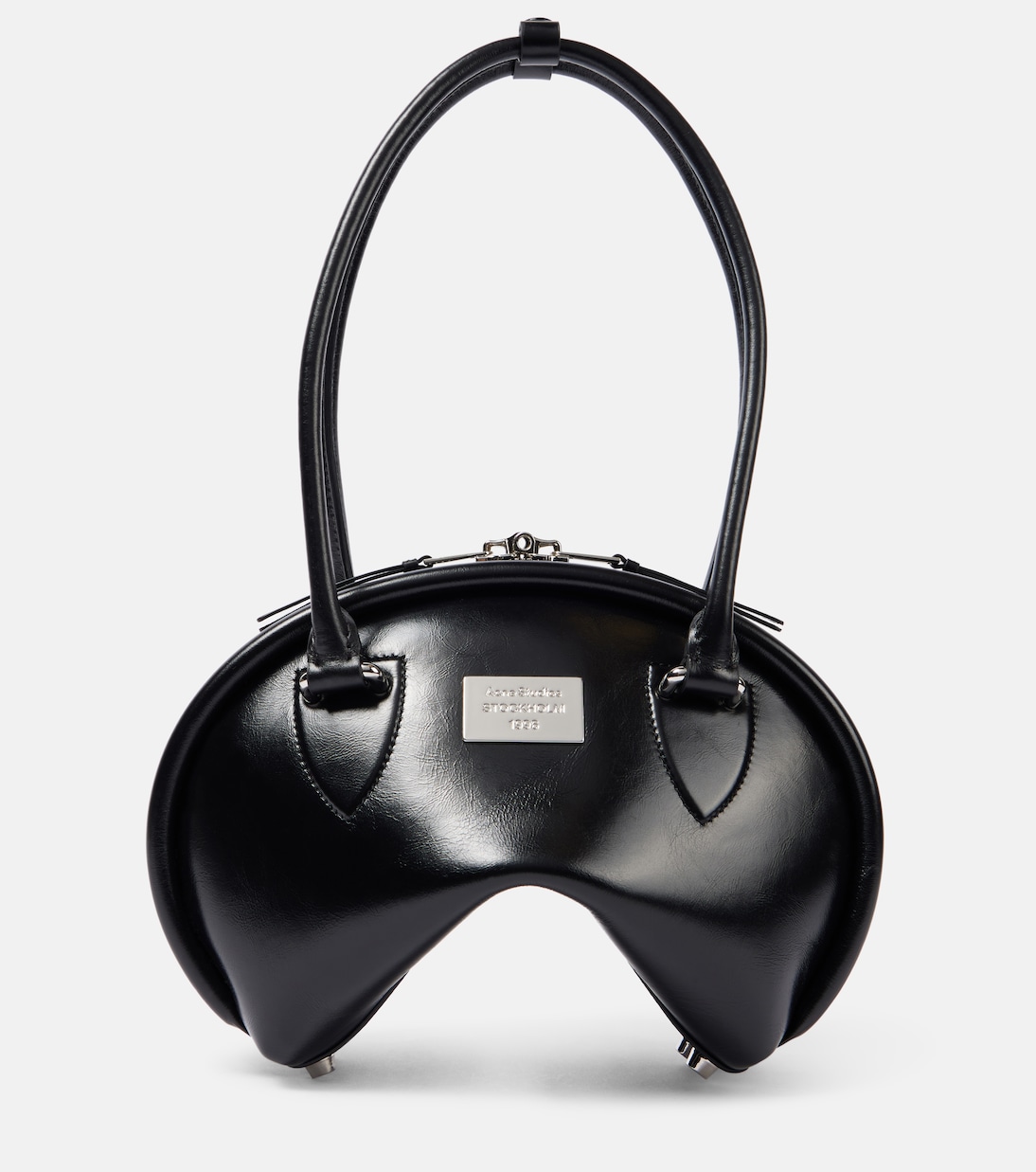 

Bowlina Mini кожаная сумка через плечо Acne Studios, черный