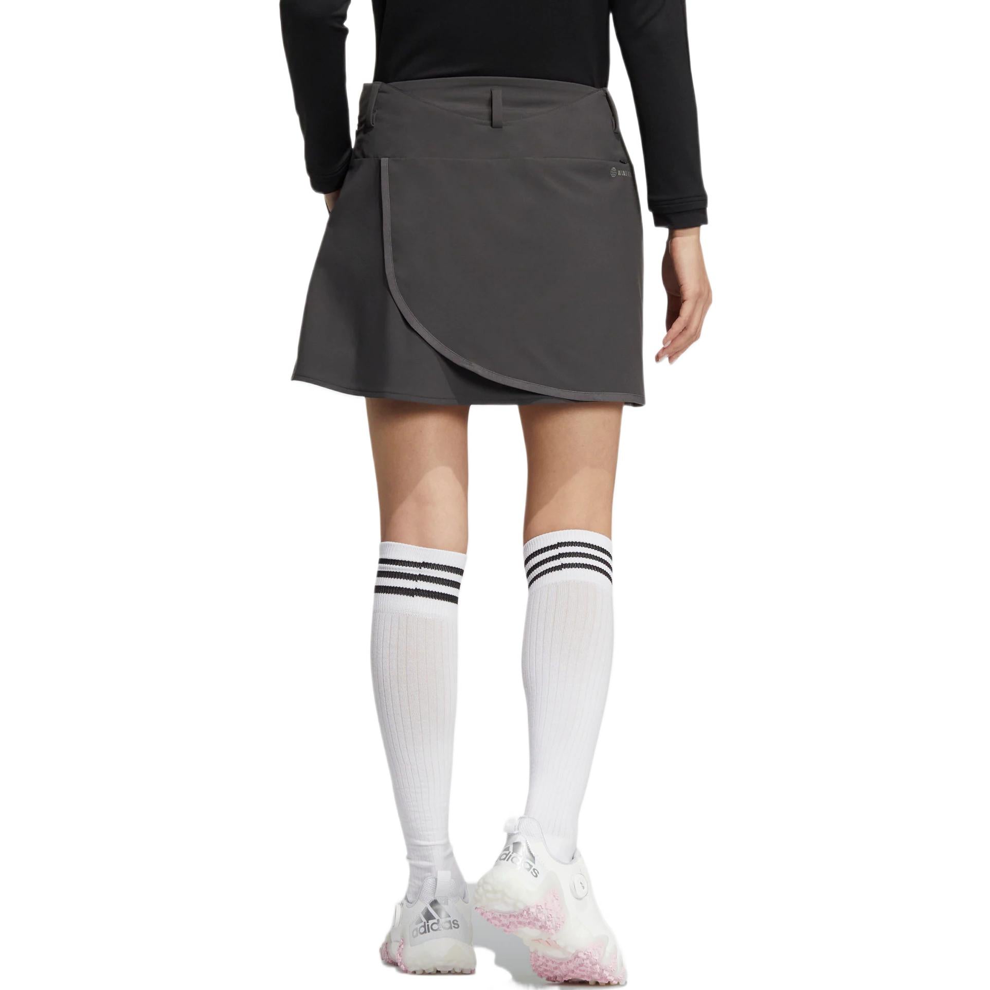 Юбка (WMNS) adidas WIND.RDY Stretch Flared Skirt 'Black' HG1735, черный — фото 3