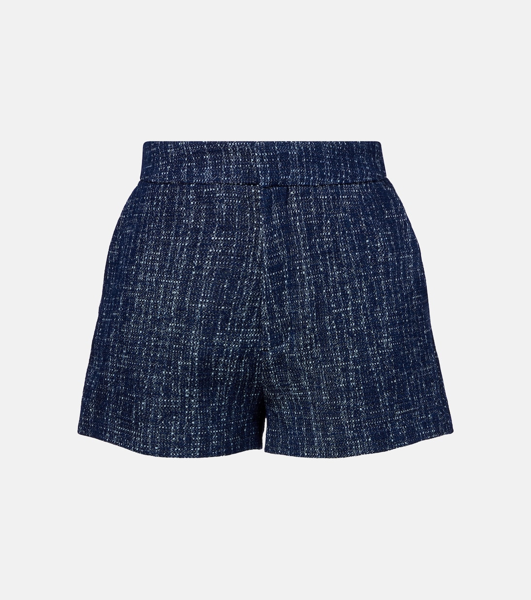 

Хлопковые твидовые шорты Frame, Indigo