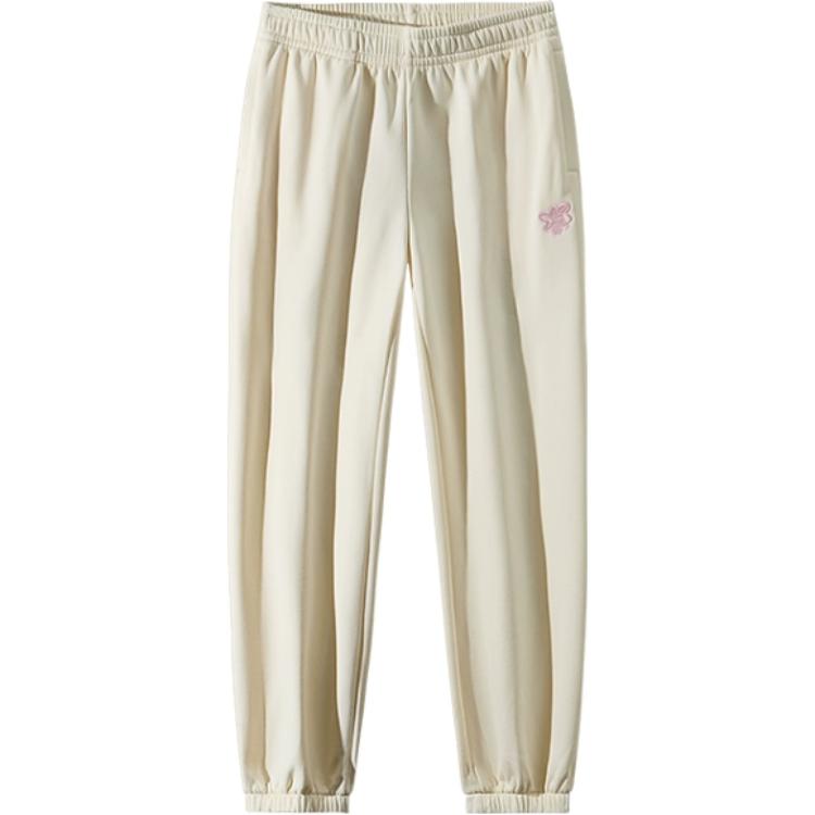 

Женские трикотажные спортивные брюки Anta Life Collection, цвет ванильный экрю, Vanilla Ecru
