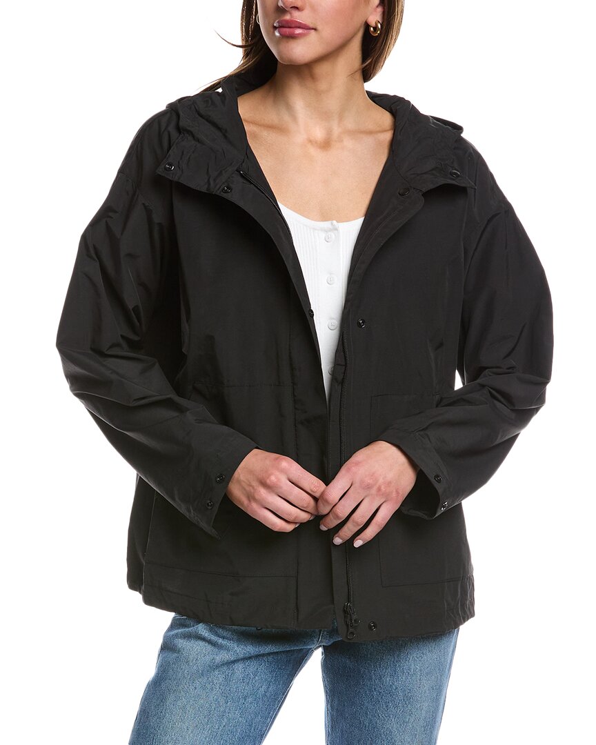 

EILEEN FISHER Анорак с капюшоном, черный