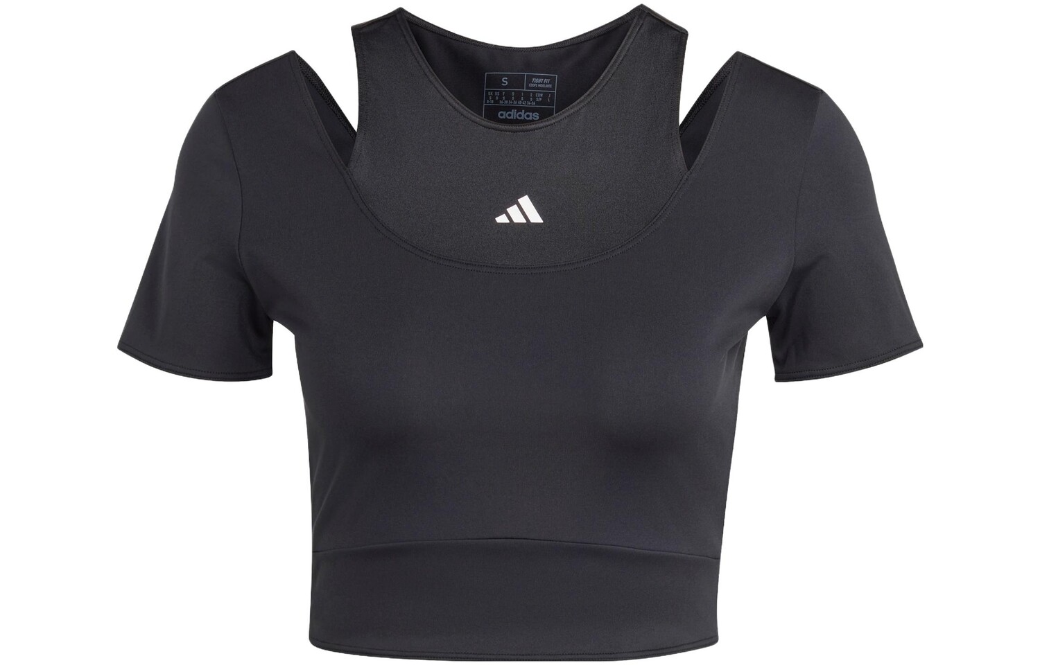 

Футболка женская черная Adidas