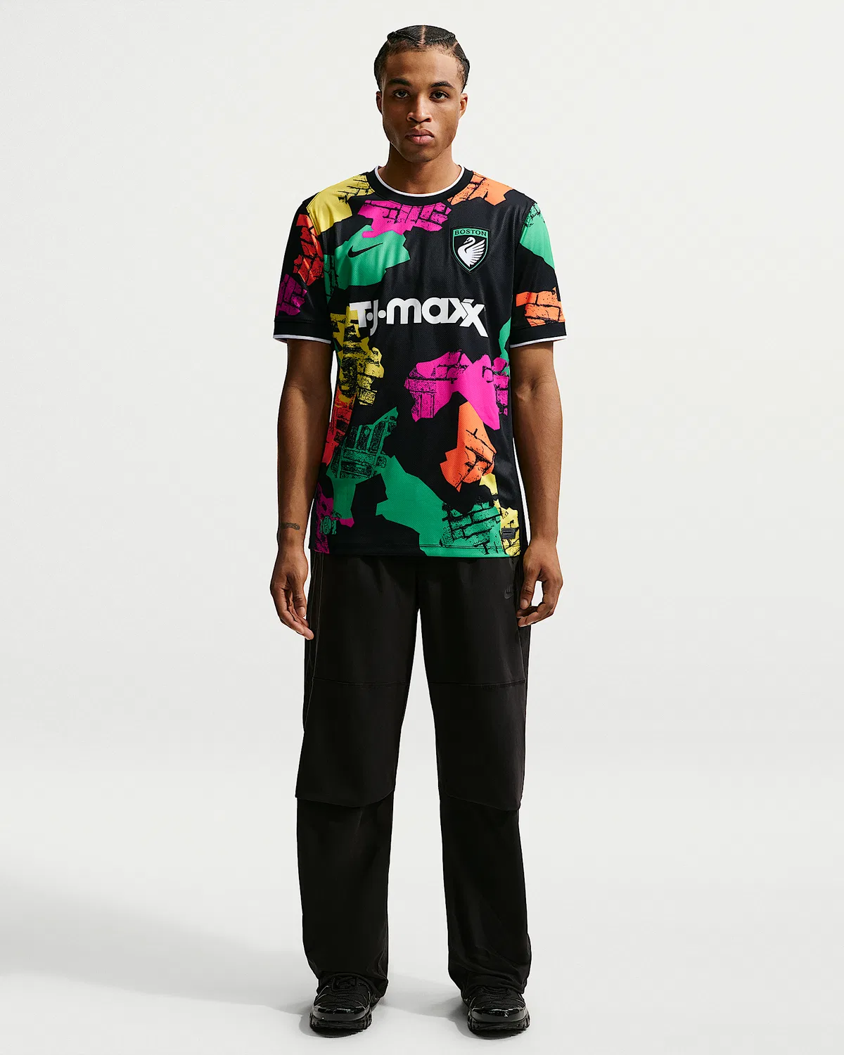 Мужская футболка Nike Dri-FIT Replica Jersey Boston Legacy Stadium Edition, Black — фото 4