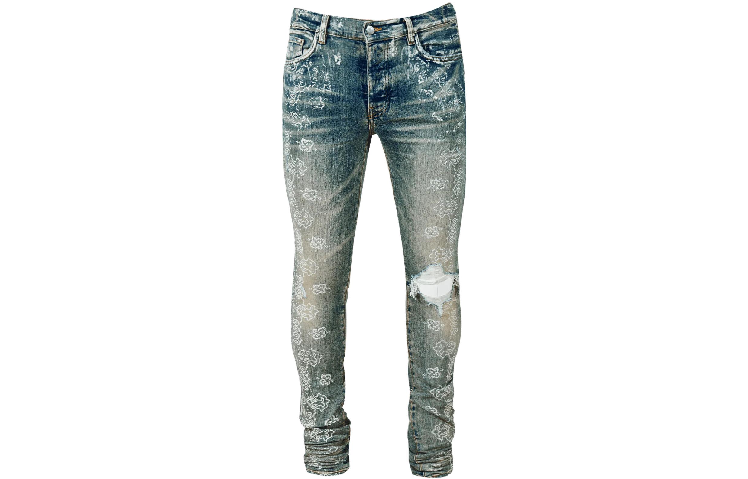 

Джинсы мужские синие AMIRI