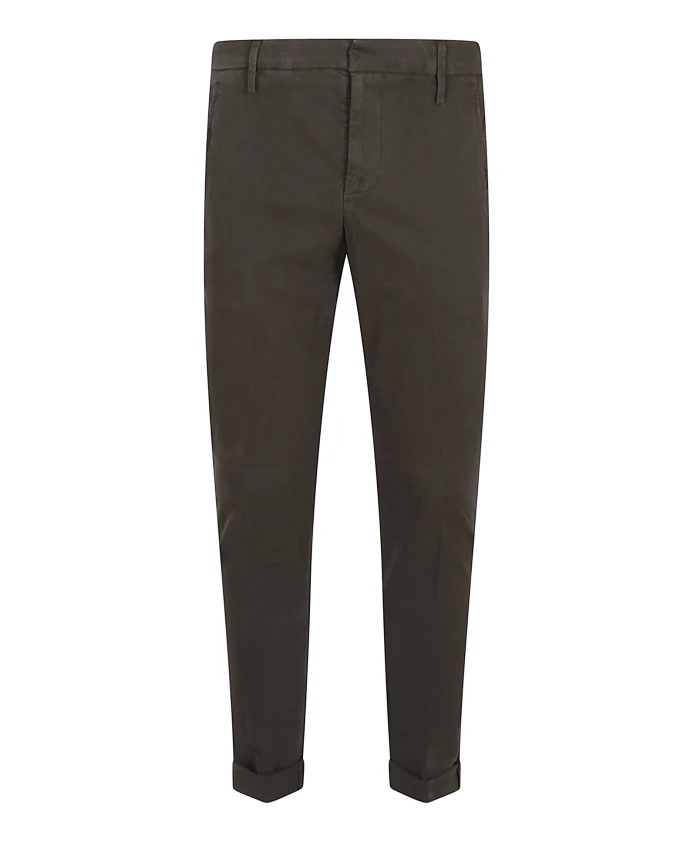 

Нейтральные брюки осень-зима 2025, стандартный крой. Dondup, коричневый