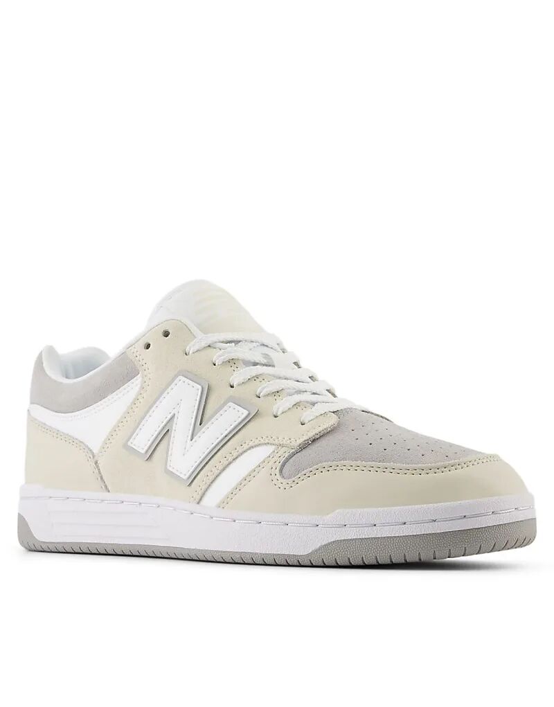 

Кроссовки New Balance 480 серого цвета
