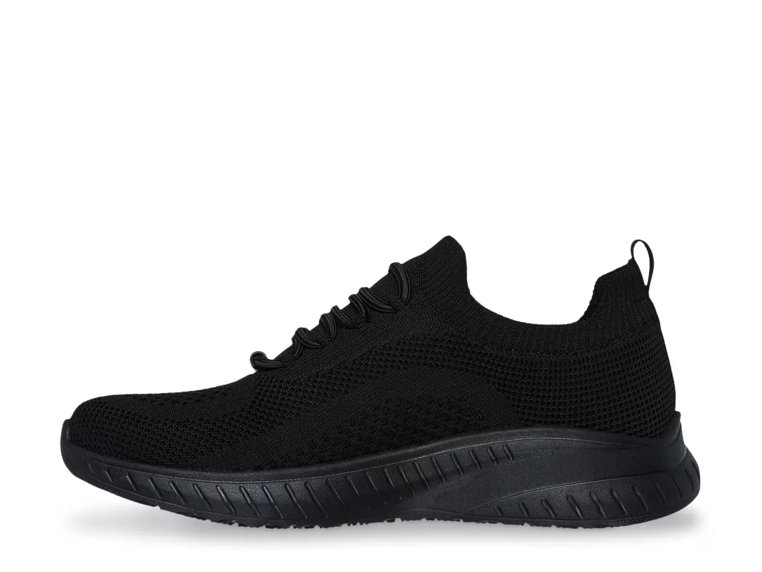 Кроссовки BOBS Relaxed Fit Sport Squad Chaos SR Slip-On - женские Skechers, Black — фото 2