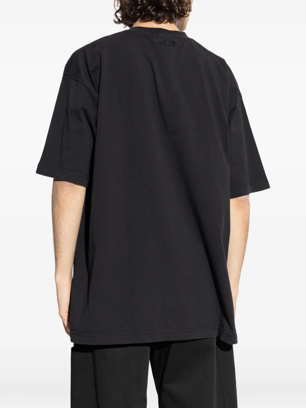 Футболка «My Name Is» Vetements, черный — фото 4