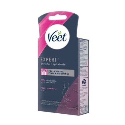 

Полоски для депиляции Veet Expert для нормальной кожи, 12 полосок