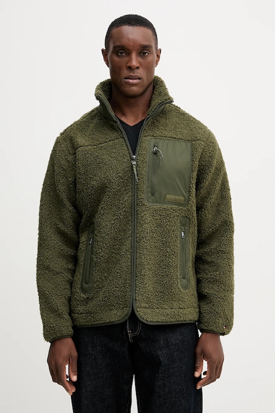 

Флисовая толстовка Tommy Hilfiger, зеленый