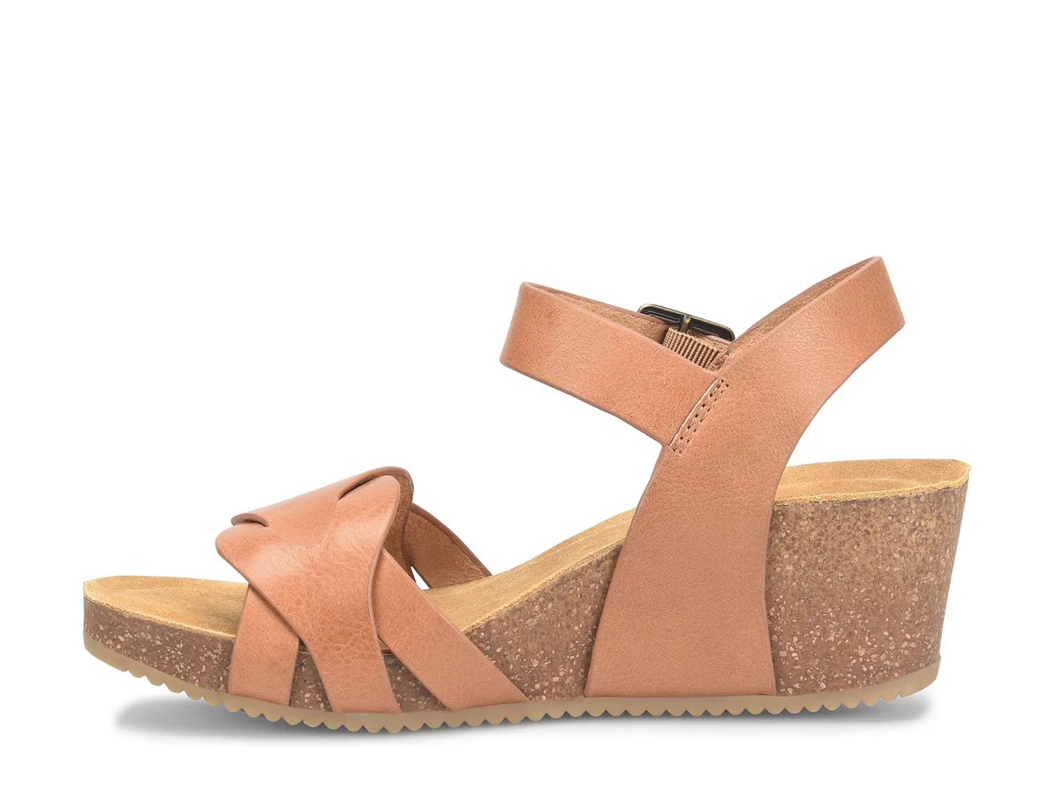 Сандалии Comfortiva Erena Wedge Sandal, Luggage Brown — фото 3