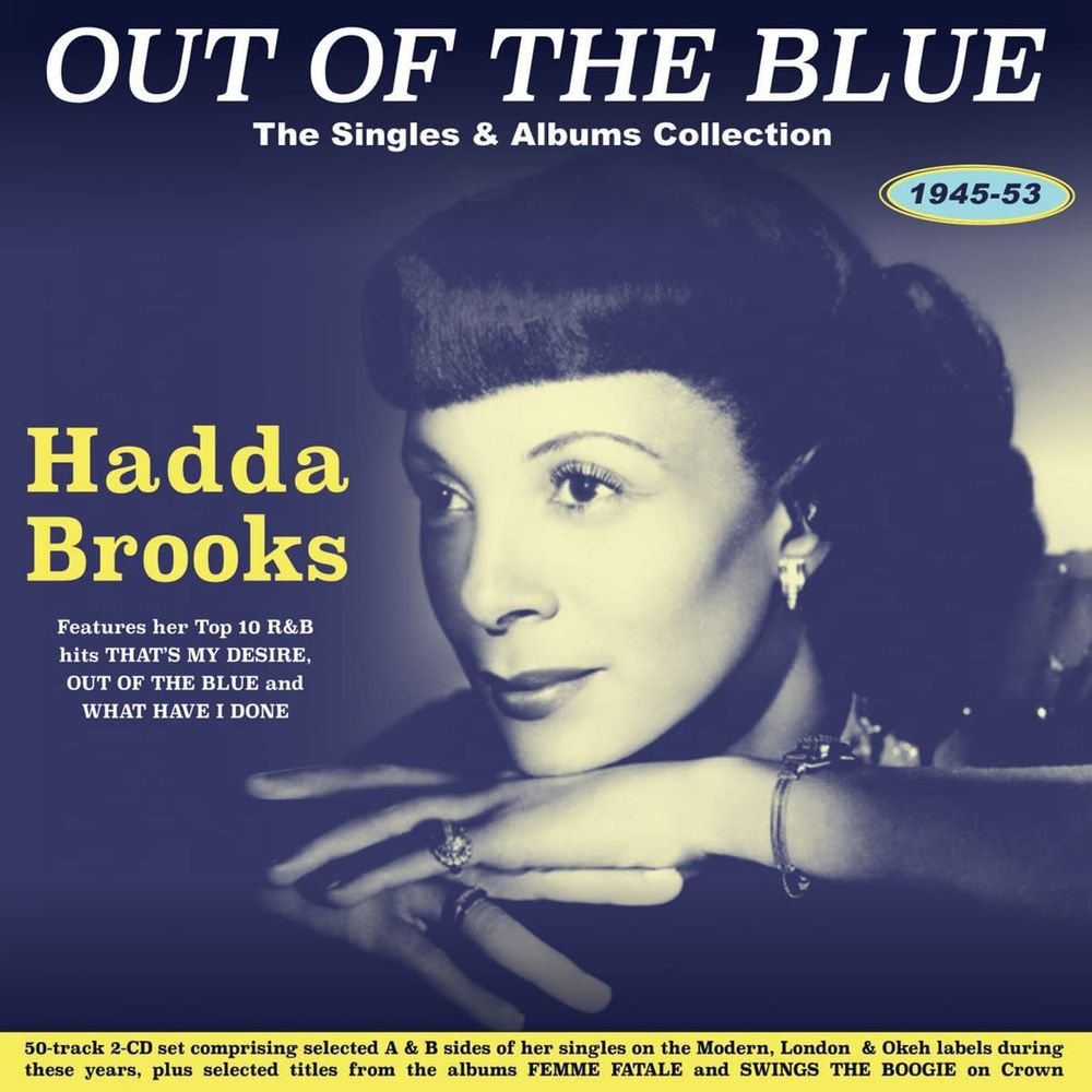 

Диск CD Out Of The Blue: The Singles & Albums Collection 1945-53 - Hadda Brooks