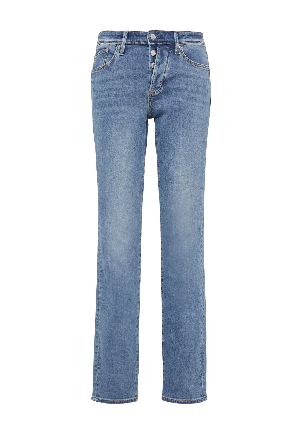 

Джинсы облегающего кроя SLIM FIT / MID RISE / SLIM LEG s.Oliver, синий деним