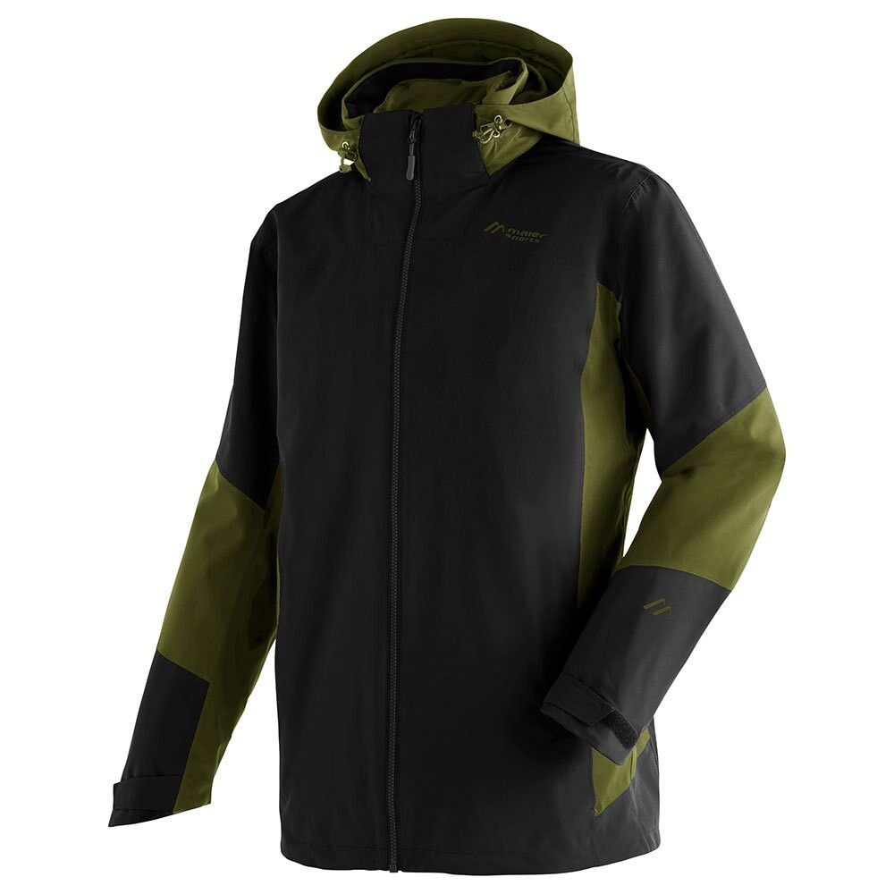 

Куртка Maier Sports Ribut M Full Zip Rain, зеленый
