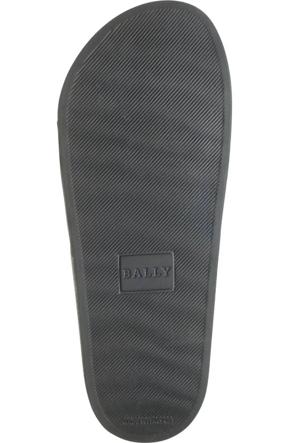 Bally Мужские резиновые сандалии Simon 6234034 с черным логотипом — фото 4