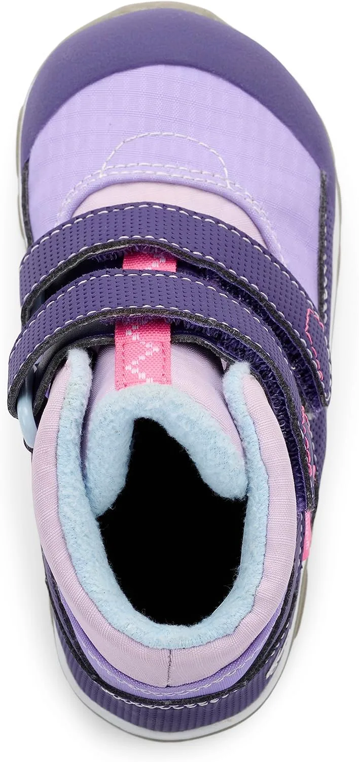 

Смотрите Kai Run Atlas II - водонепроницаемые и утепленные зимние ботинки для маленьких детей See Kai Run, фиолетовый/розовый