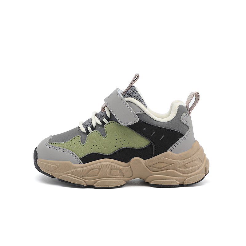 

B.Duck Желтые утиные легкие амортизирующие утепленные низкие детские повседневные кроссовки для детей 3-7 лет